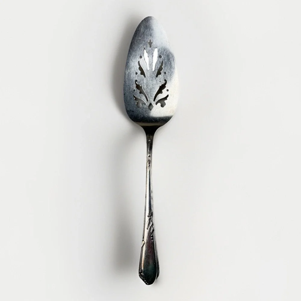 Antique Pie Serving Knife Wm A‎ Rogers A1 Plus Oneida Ltd Silverplate